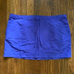 L.L. BEAN Large Swim Skirt- Beansport Swim Suit Cover Up Mini Skirt NWT Ll Bean